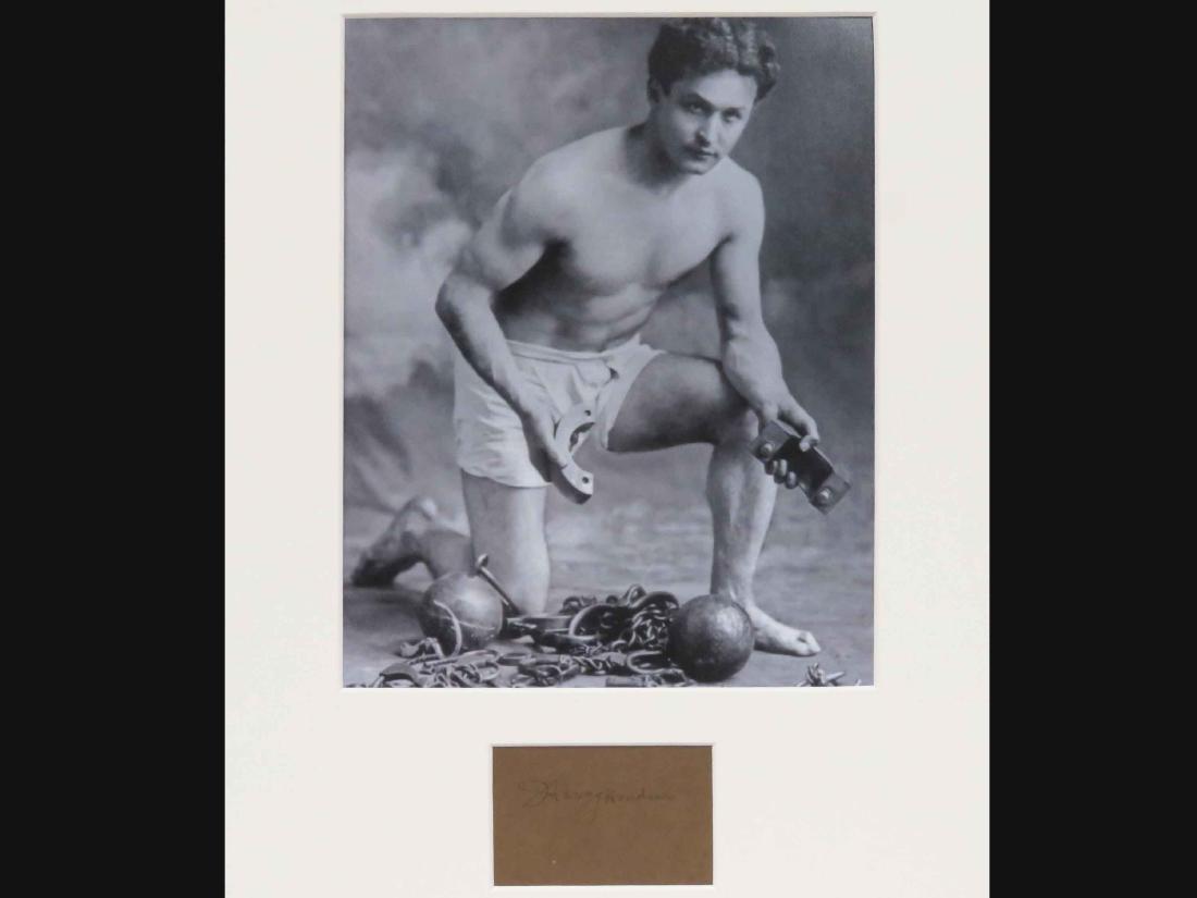 HARRY HOUDINI (AMERICAN ILLUSIONIST 1874-1926), (1 of 1)