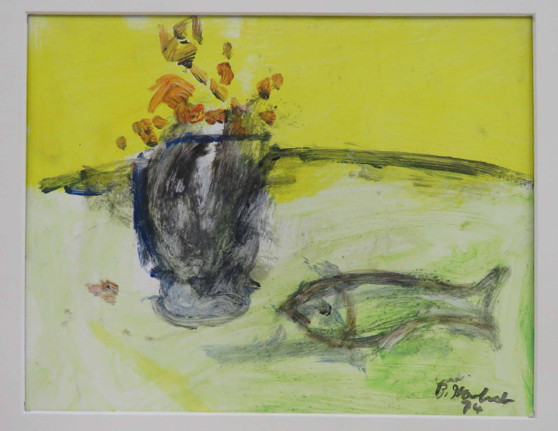 RUSSIAN SCHOOL (20TH CENTURY), WATERCOLOR ON PAPER, (1 of 2)