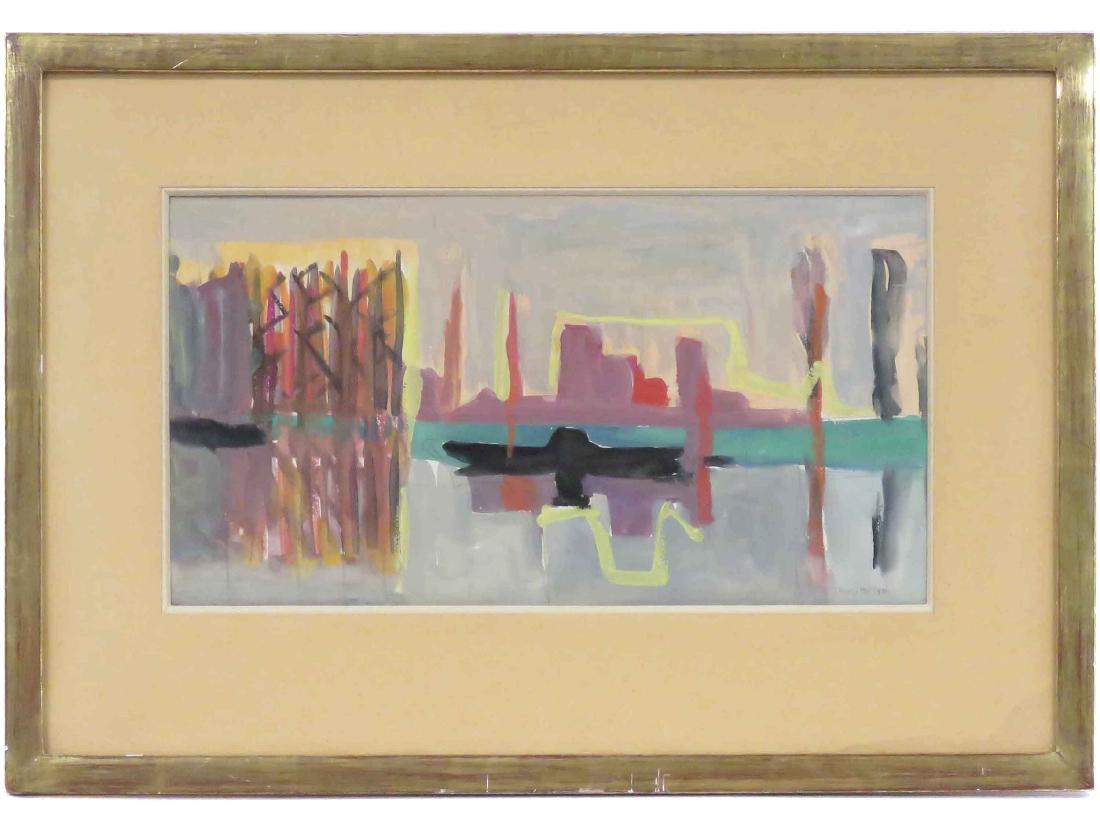 JEAN MARZELLE (FRENCH 1916-2005), WATERCOLOR AND (1 of 3)