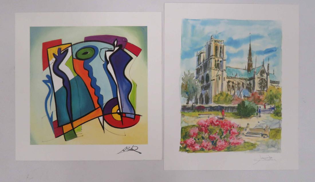 LOT (2) INCLUDING ALFRED GOCKIEL (GERMAN 1952-) (1 of 3)