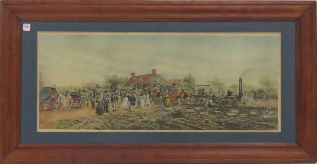 EDWARD LAMSON HENRY (AMERICAN 1841-1919), HAND COLORED (1 of 1)