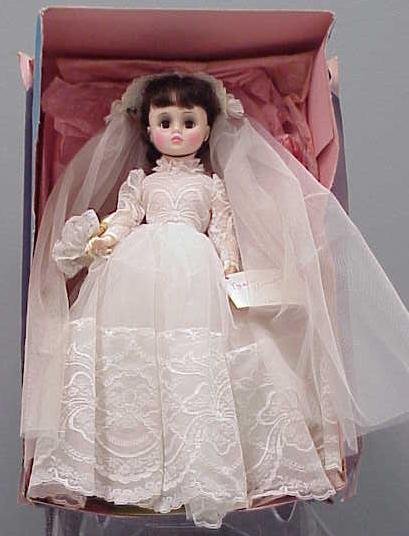 madame alexander bride doll 1960s