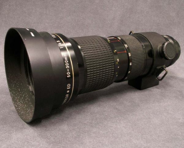 4 Nikon Nikkor Ed 50 300 Mm F 4 5 Zoom Lens Apr 01 07 William J Jenack Auctioneers In Ny 4 Nikon Nikkor Ed 50 300 Mm F 4 5 Zoom Lens Apr 01 07 William J Jenack Auctioneers In Ny