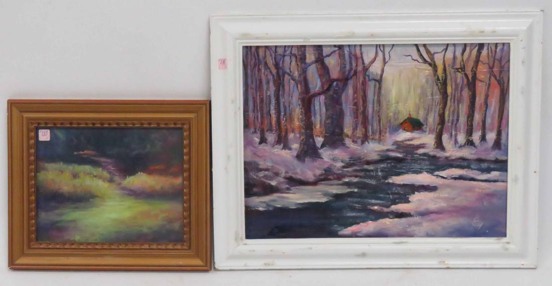 PAULA HEISER (AMERICAN 20TH CENTURY), LOT (2) INCLUDING (1 of 1)