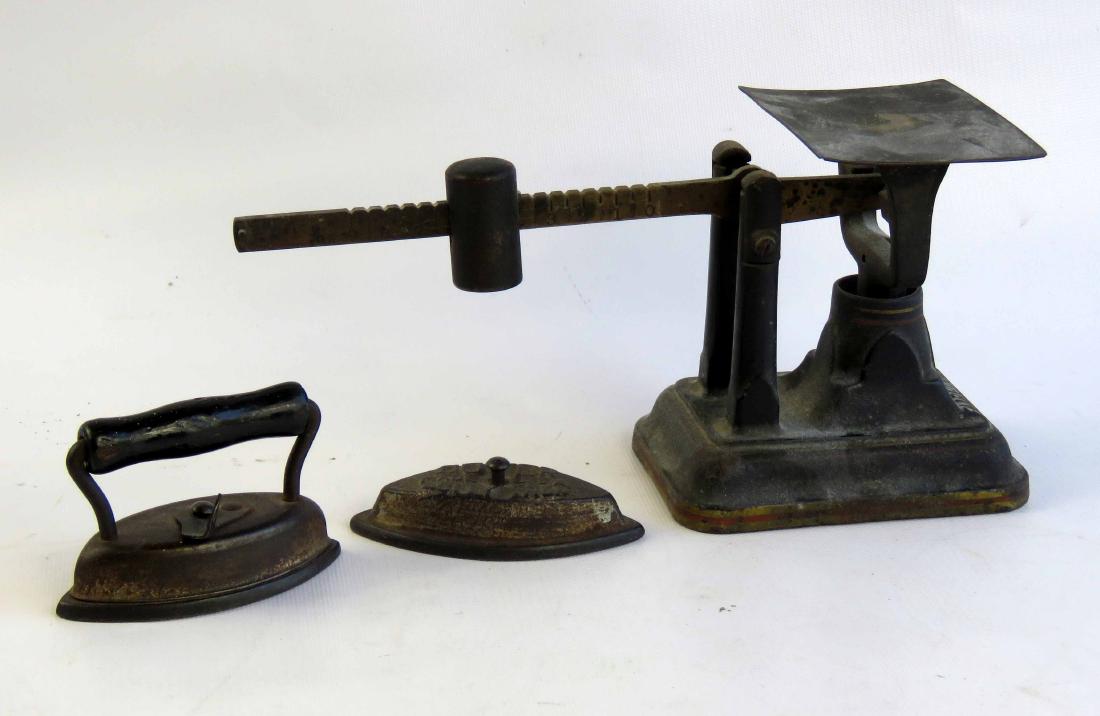 LOT INCLUDING FAIRBANKS POSTAL SCALE, (2) DOVER SAID (1 of 3)