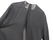 GIORGIO ARMANI BLACK SILK LONG SLEEVE BLOUSE, SIZE 44, - 3