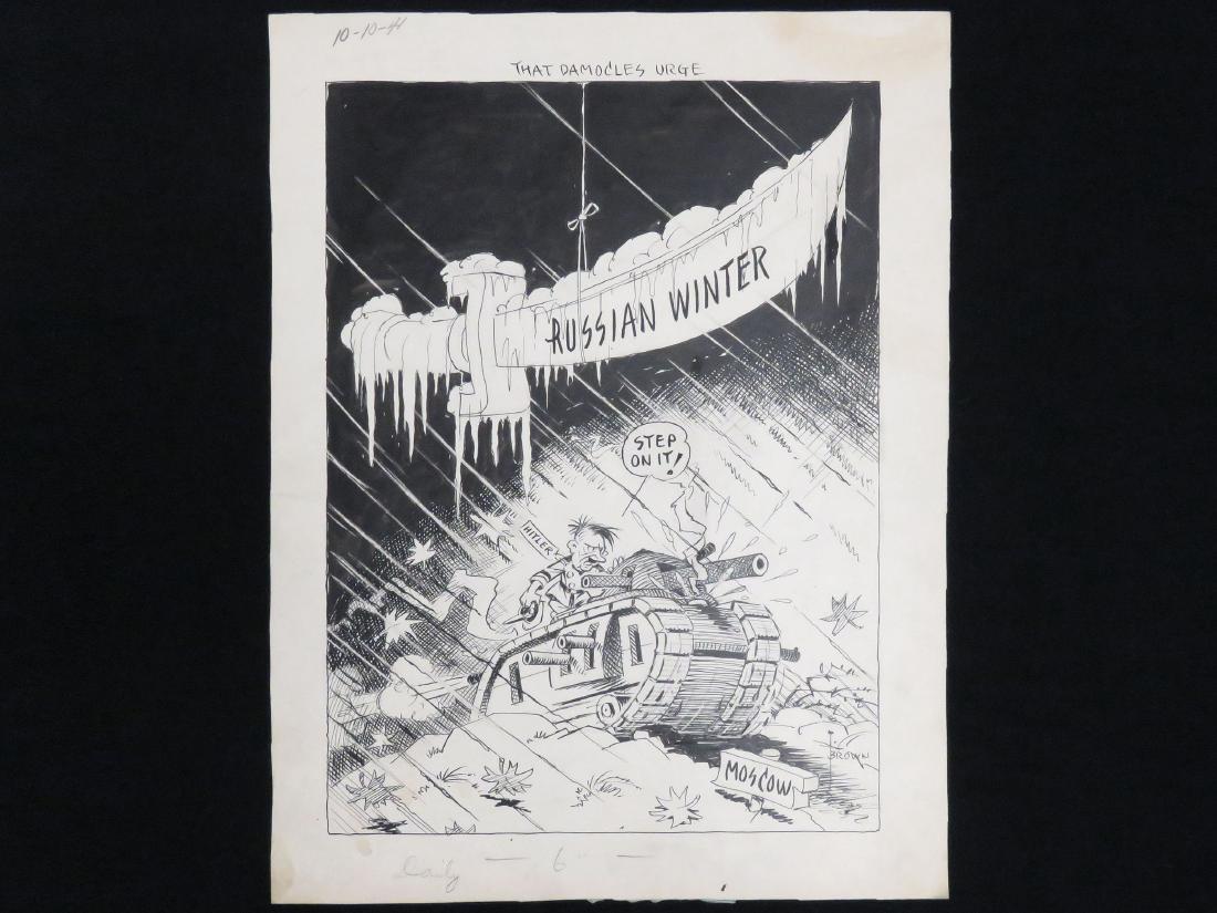 EDWARD S. BROWN (AMERICAN 1876-1942), ORIGINAL INK (1 of 1)