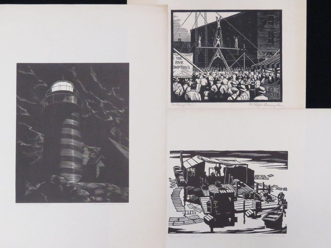 LOT (3) AMERICAN PRINTS INCLUDING WILLIAM PHELPS (1 of 4)