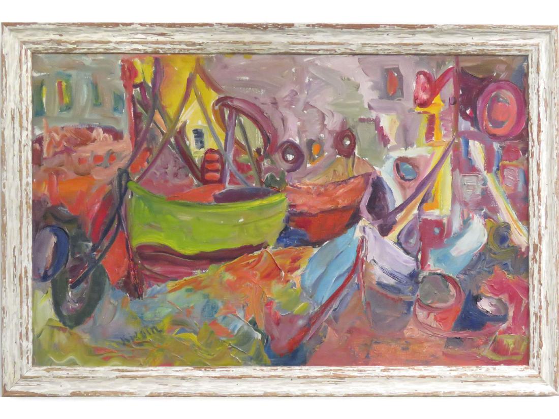 MICHEL KIKOINE (FRENCH/LATVIAN 1892-1968), OIL ON (1 of 4)