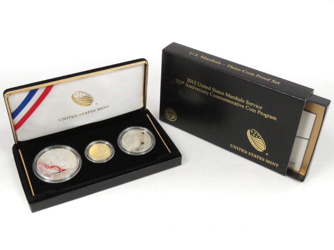 2015 US MARSHALS SERVICE SILVER/GOLD PROOF (1 of 2)