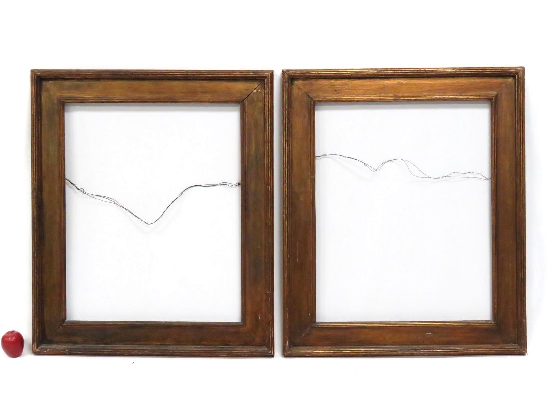 PAIR VINTAGE NEWCOMB-MACKLIN STYLE CARVED AND GILT (1 of 3)