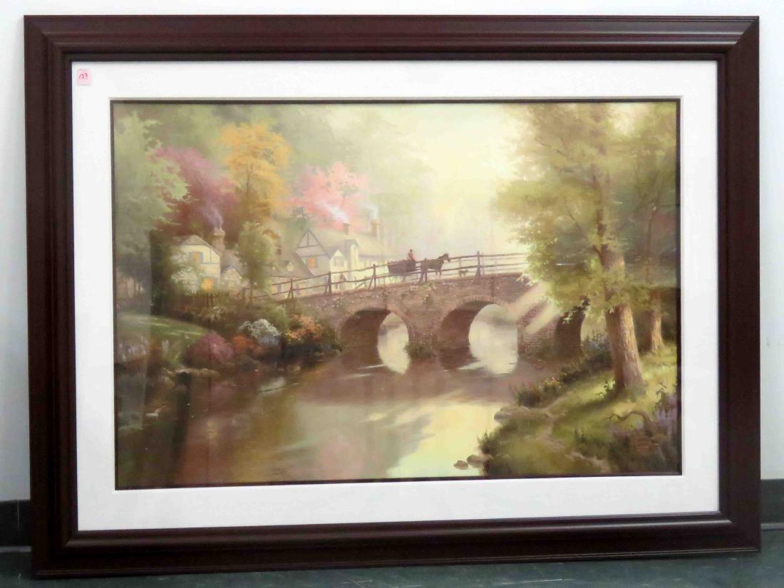THOMAS KINKADE (AMERICAN 1958-2012) OFFSET LITHOGRAPH, (1 of 1)