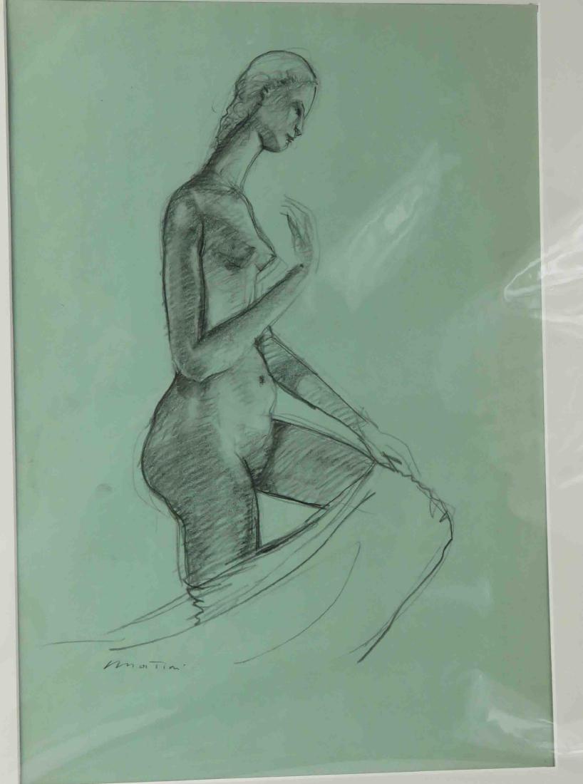 ITALIAN SCHOOL (20TH CENTURY), GRAPHITE SKETCH ON (1 of 2)