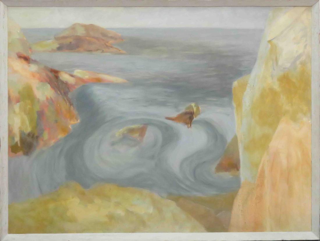 ROBERT ANGELOCH (AMERICAN 1922-2011), OIL ON PANEL, (1 of 1)