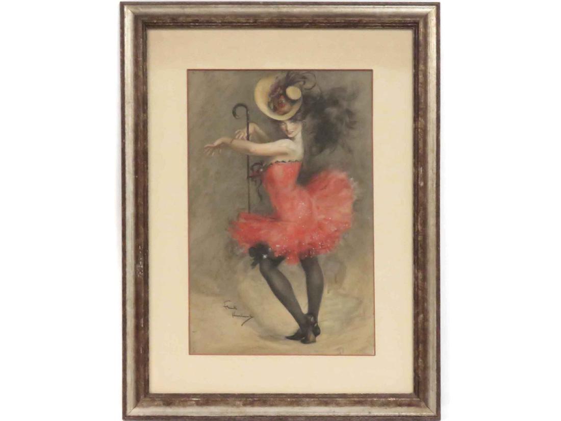 FRENCH SCHOOL (19/20TH CENTURY), WATERCOLOR, DANCING (1 of 4)