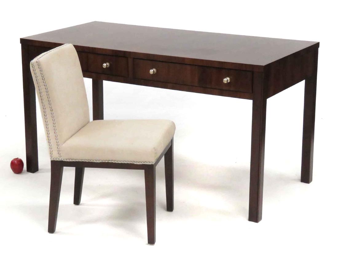 LOT (2) INCLUDING ROSEWOOD BUREAU PLAT/DESK. (1 of 3)