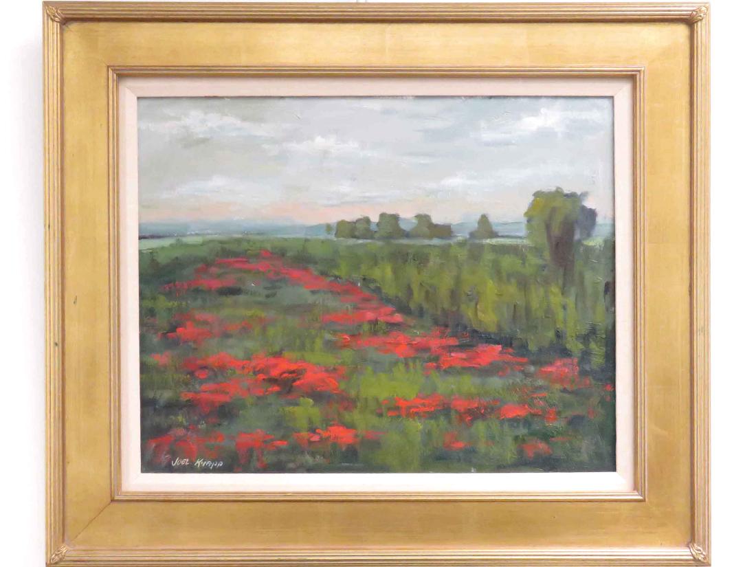 JOEL KNAPP (AMERICAN 20TH CENTURY), OIL ON CANVAS, (1 of 4)