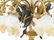 FRENCH STYLE PARTIAL GILT BRONZE FIGURAL CHANDELIER - 2