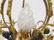 FRENCH STYLE PARTIAL GILT BRONZE FIGURAL CHANDELIER - 3
