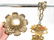 FRENCH STYLE PARTIAL GILT BRONZE FIGURAL CHANDELIER - 7