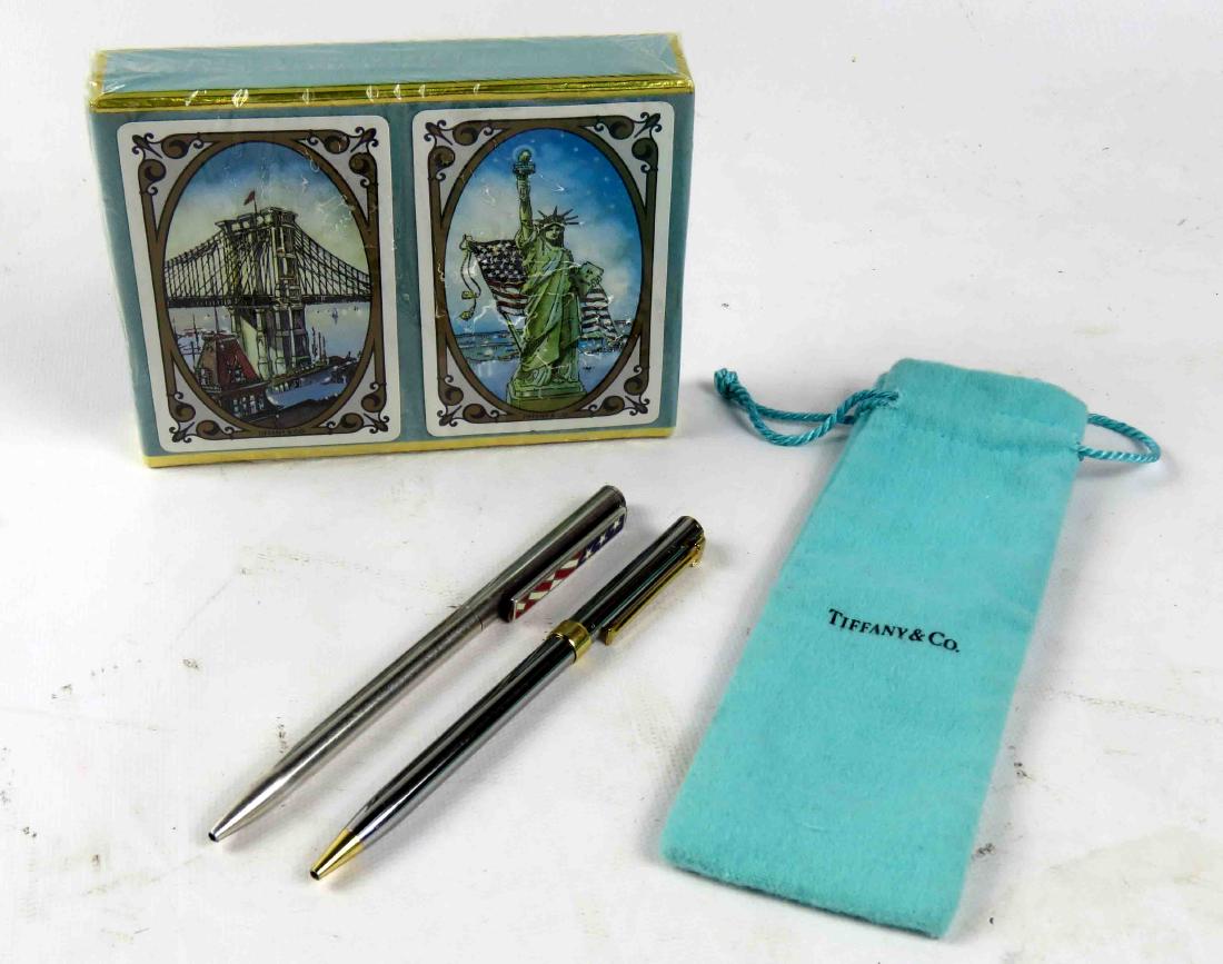 LOT TIFFANY & CO. INCLUDING (2) DECKS PLAYING CARDS (1 of 4)