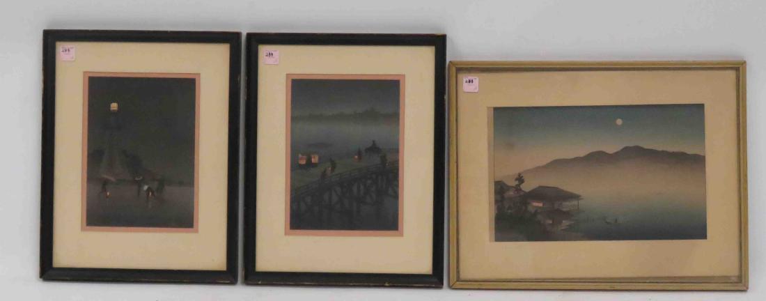 KOHO SHODA (JAPANESE 1871-1946) LOT (3) WOODBLOCK (1 of 1)