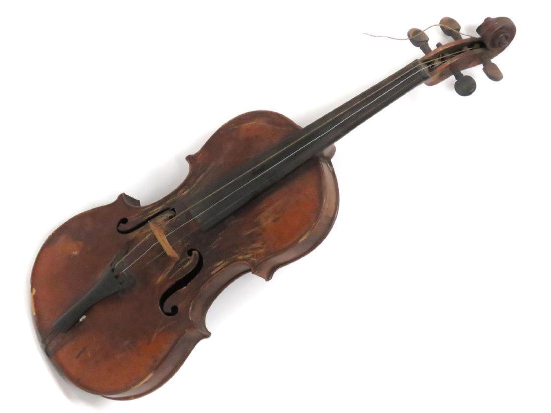 VINTAGE VIOLIN, BEARING JACOBUS STEINER LABEL: VINTAGE VIOLIN, BEARING JACOBUS STEINER LABEL