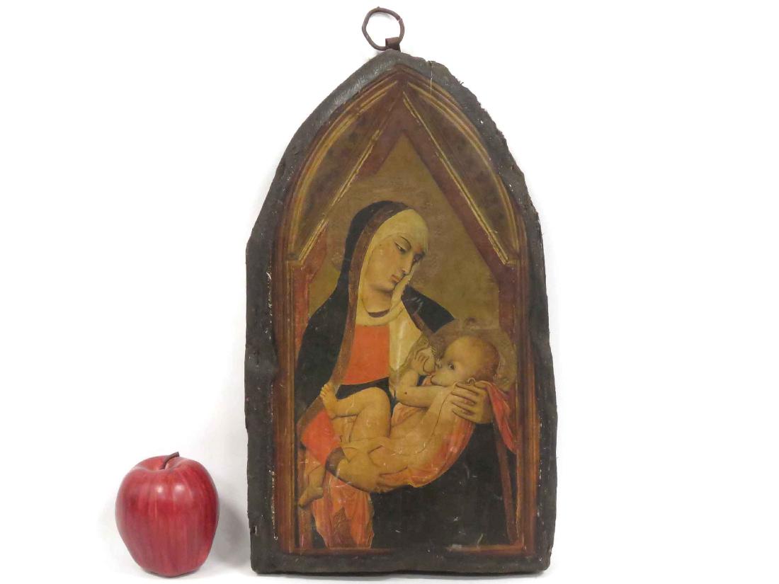 ITALIAN SCHOOL (18/19TH CENTURY), ICON, MARY NURSING (1 of 3)