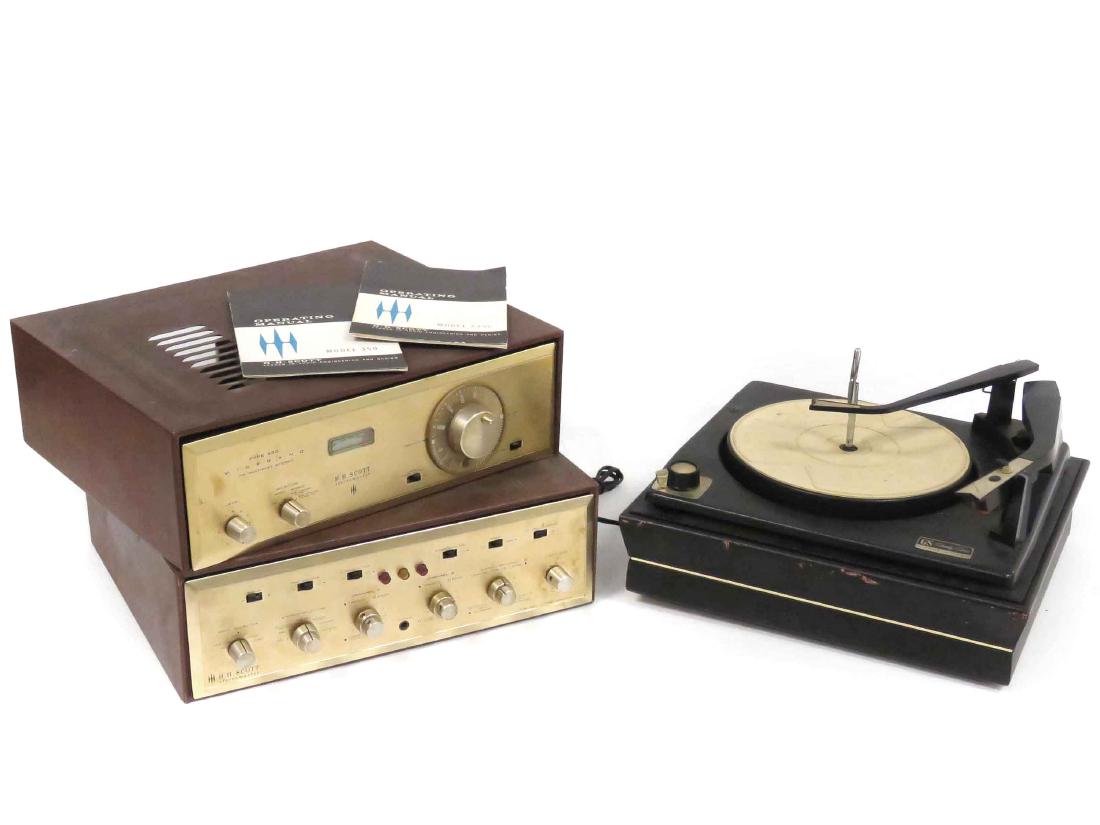 LOT (3) INCLUDING H.H. SCOTT AUDIO COMPONENTS INCLUDING (1 of 5)