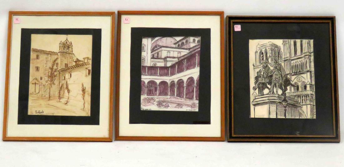 BORIS VASSILOFF (RUSSIAN/AMERICAN 1901-2000), LOT (3) (1 of 1)