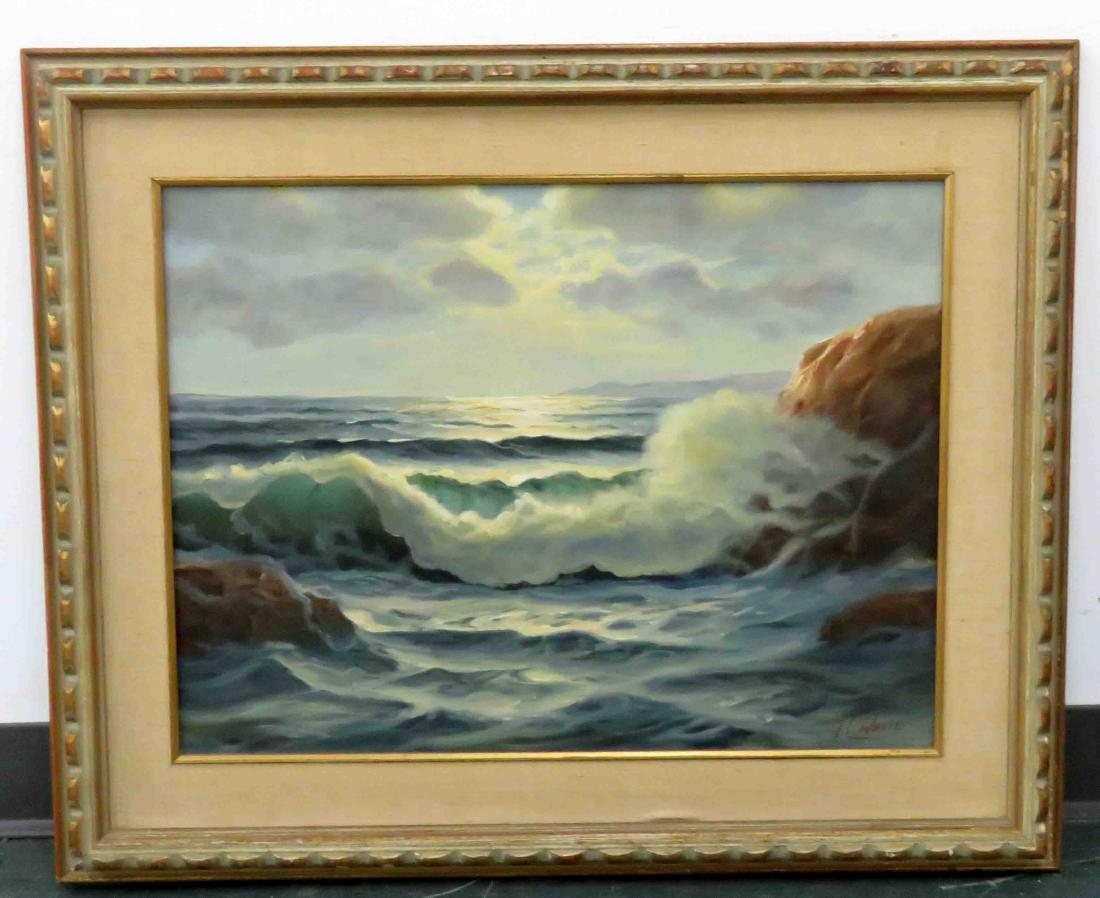 M.C. (MALCOLM) WAITE (AMERICAN/MASS 20TH CENTURY), OIL