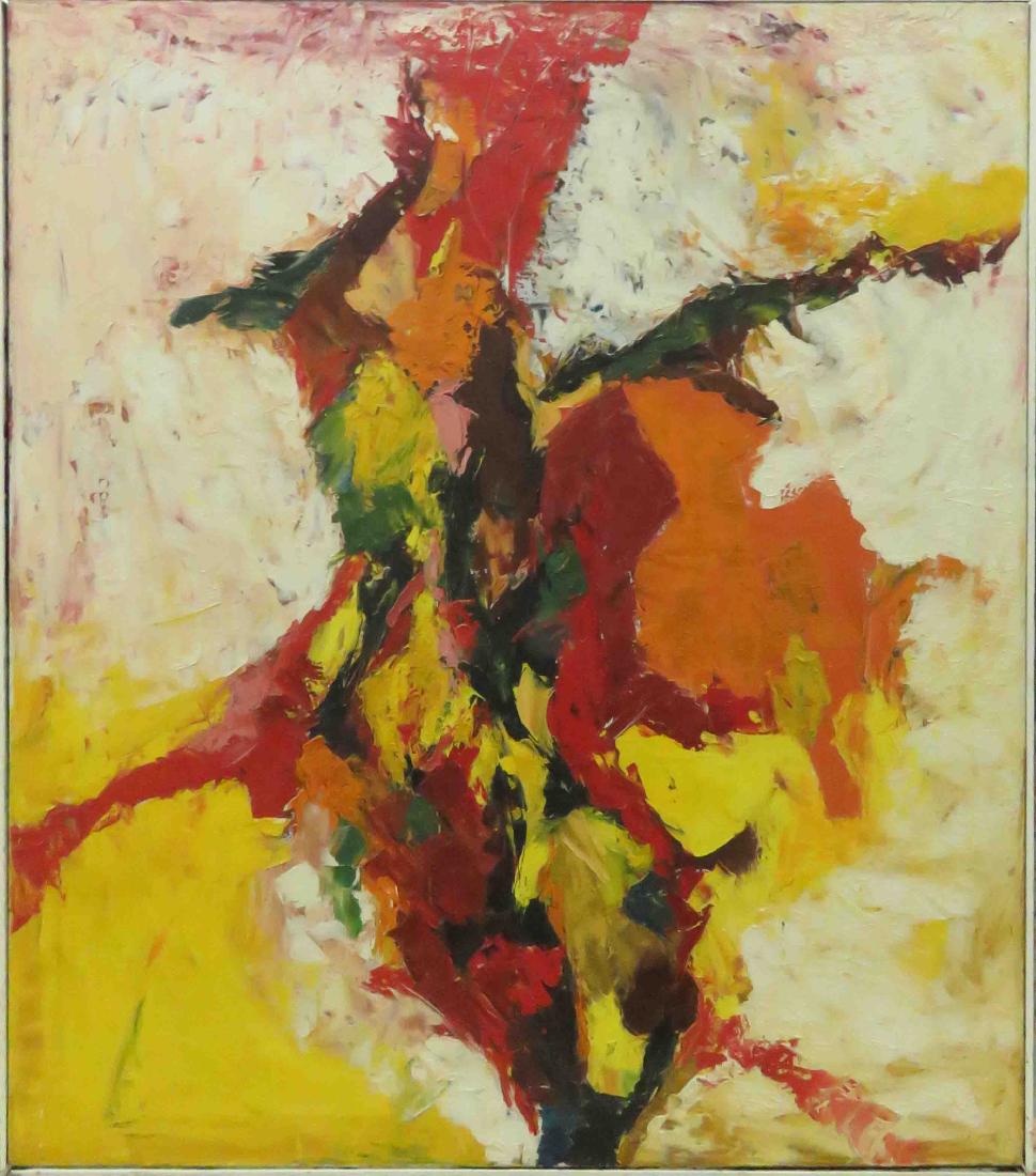 AMERICAN SCHOOL (20TH CENTURY), OIL ON CANVAS, UNTITLED (1 of 3)