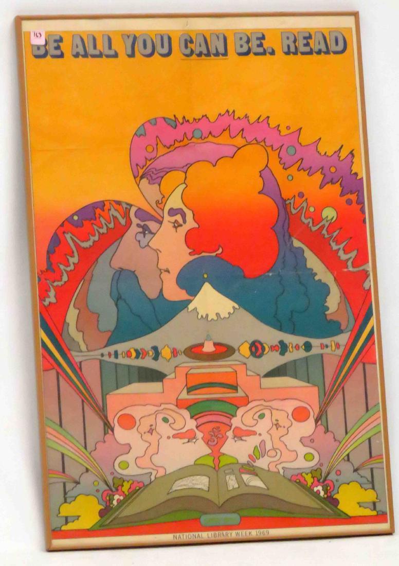 PETER MAX (AMERICAN 20TH CENTURY), NATIONAL LIBRARY (1 of 1)