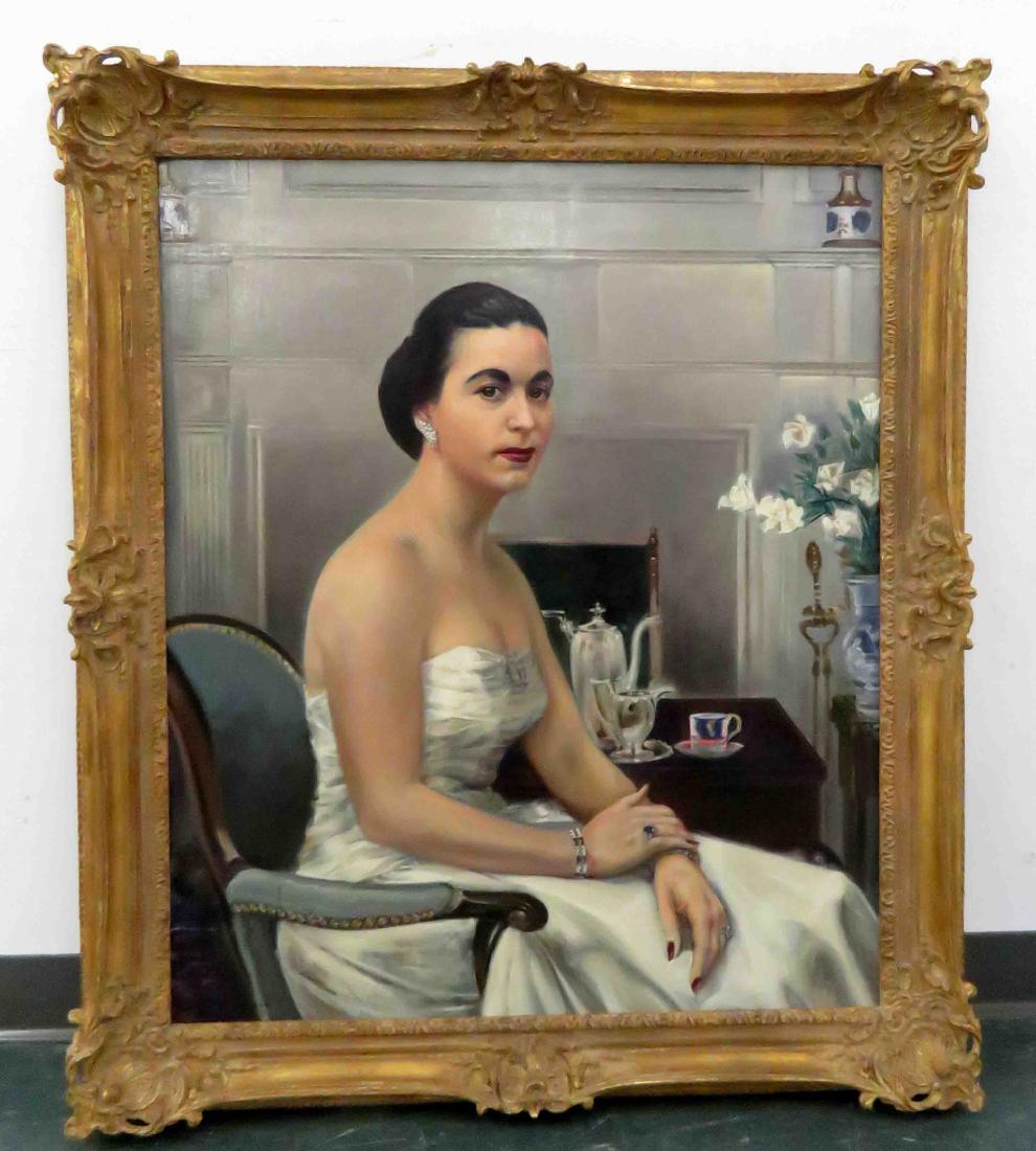 FURMAN JOSEPH FINCK (AMERICAN 1900-1997) OIL ON CANVAS, (1 of 2)