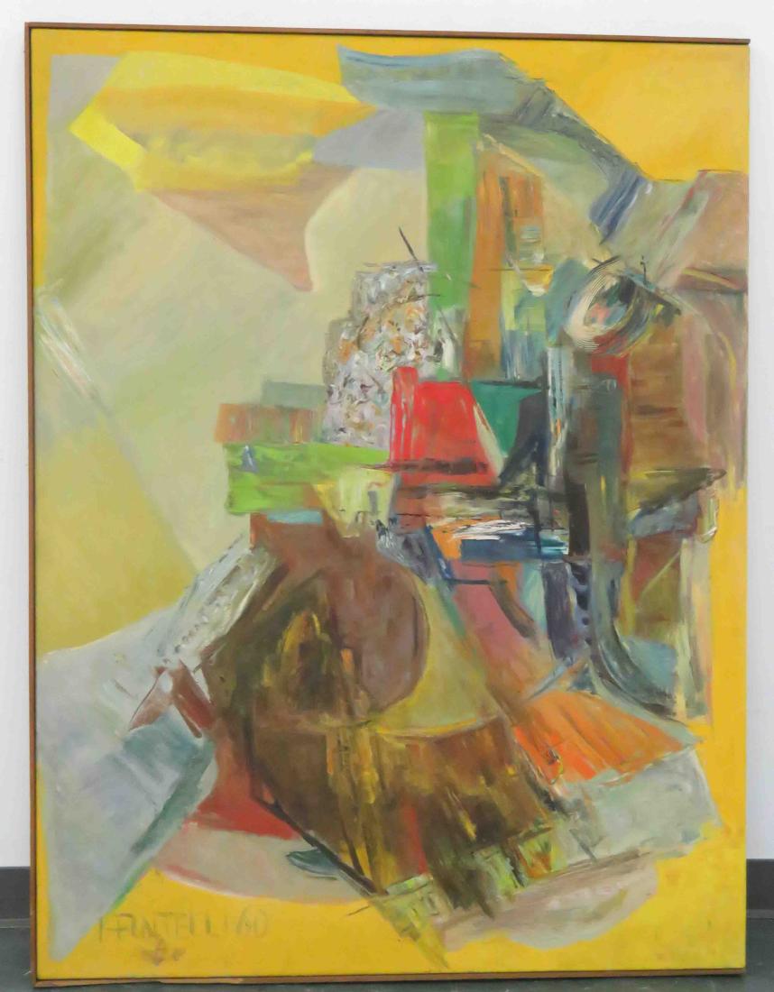 AMERICAN SCHOOL (20TH CENTURY) OIL ON CANVAS, UNTITLED (1 of 2)