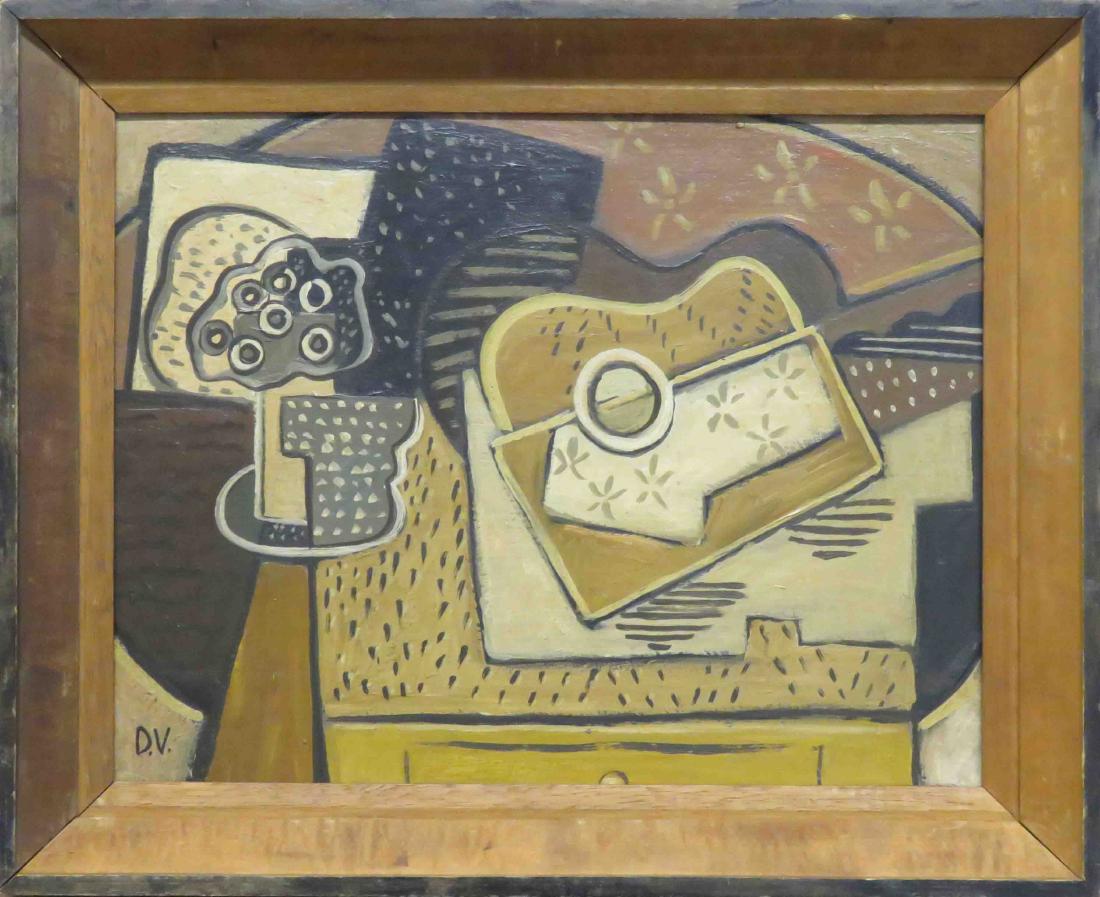 EUROPEAN SCHOOL (20TH CENTURY), OIL ON ARTIST PANEL, (1 of 3)