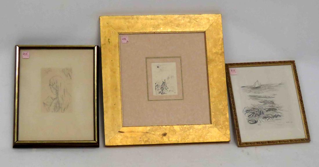 LOT (3) INCLUDING PIERCE BONNARD (FRENCH 1887-1947), (1 of 3)
