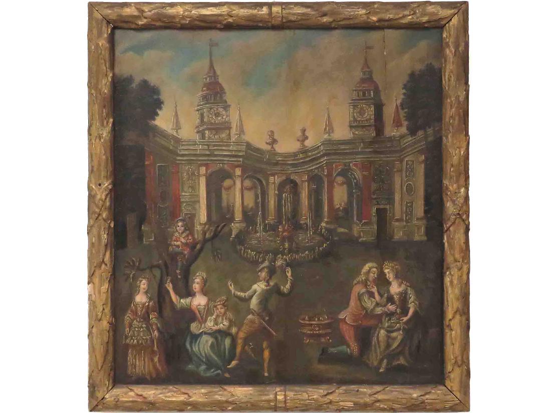 FRENCH SCHOOL (17/18TH CENTURY), OIL ON CRADLED PANEL, (1 of 4)