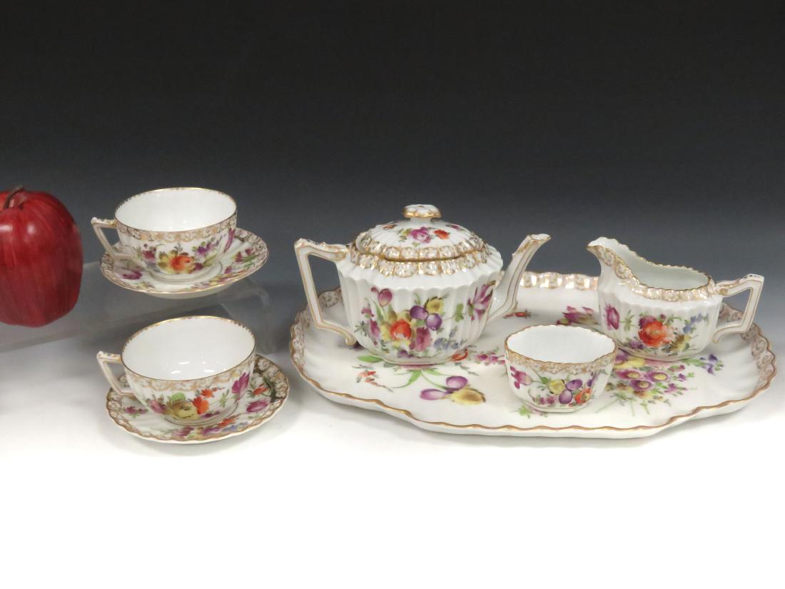 LOT GROSSBAUM & SONS/DRESDEN PORCELAIN BREAKFAST SET (1 of 5)
