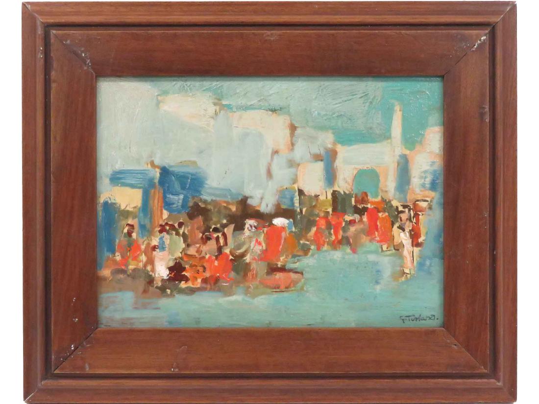 ORIENTALIST SCHOOL (20TH CENTURY), OIL ON PANEL, (1 of 4)