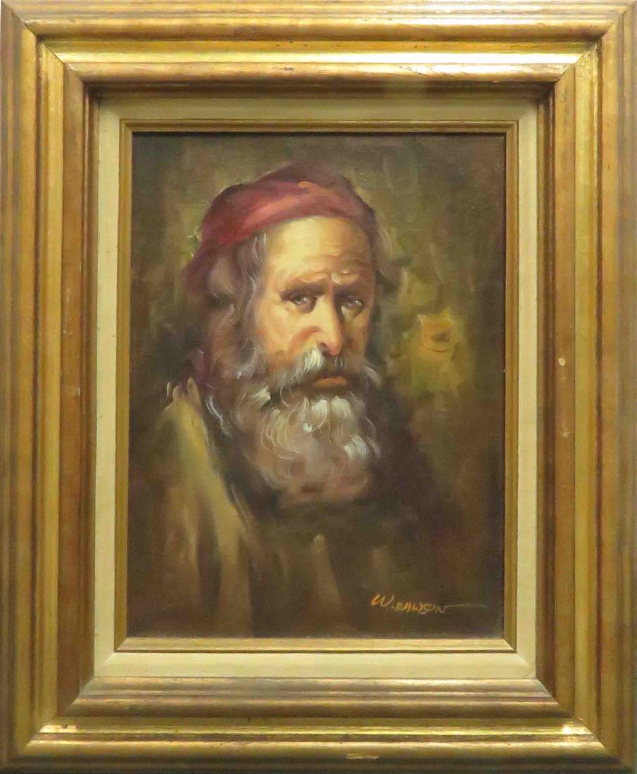 CONTINENTAL SCHOOL (20TH CENTURY) OIL ON CANVAS, (1 of 1)