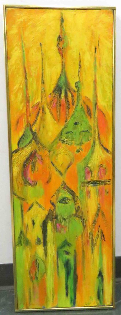 IRVING LEHMAN (NY/RUSSIAN 1900-1983), OIL ON CANVAS, (1 of 2)