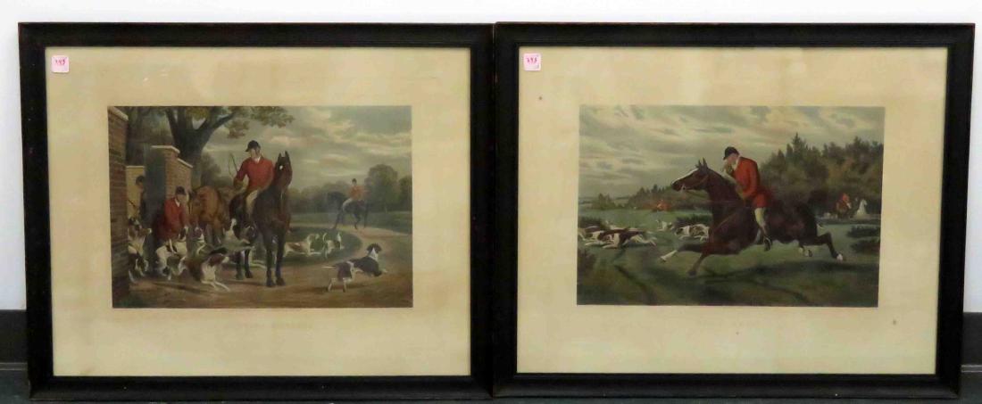 E.G. HESTER, LOT (2) HAND COLORED ENGRAVINGS, AFTER (1 of 1)