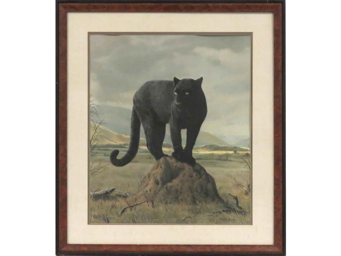 CHARLES FRACE (AMERICAN 1976-2005) OFFSET LITHOGRAPH, (1 of 2)