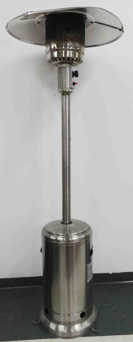 STAINLESS OUTDOOR PROPANE RADIANT HEATER. HEIGHT 85" (1 of 1)