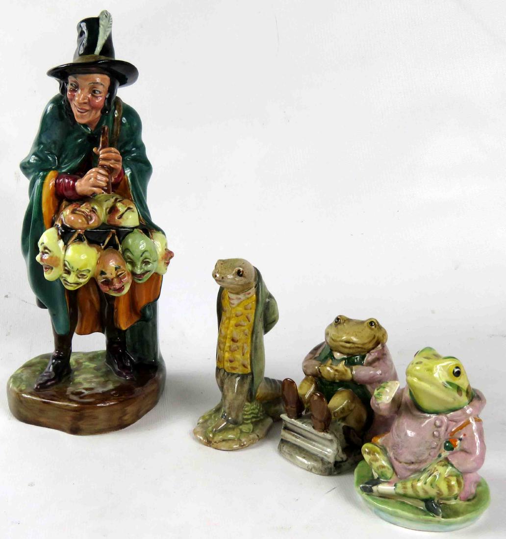 LOT (4) PORCELAINS INCLUDING BESWICK BEATRIX POTTER'S (1 of 1)