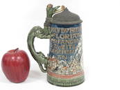 VINTAGE METTLACH #1786II, ST. FLORIAN (SAINT OF FIRES)