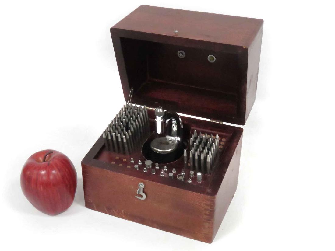 VINTAGE K & D SERIES 600 WATCHMAKERS STAKING TOOL SET,