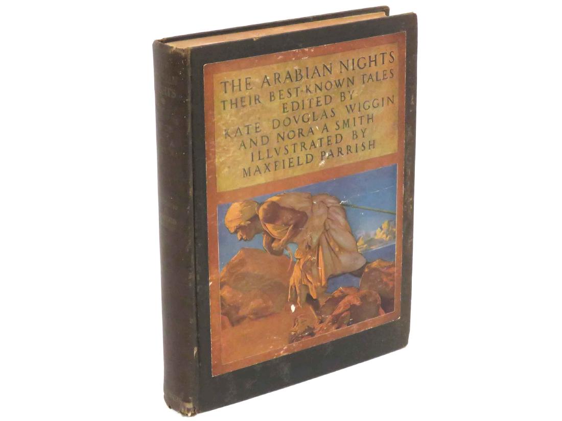 VOLUME-THE ARABIAN NIGHTS, WIGGIN/SMITH, SCRIBNERS 1933: VOLUME-THE ARABIAN NIGHTS, WIGGIN/SMITH, SCRIBNERS 1933 ILLUSTRATED BY MAXFIELD PARRISH