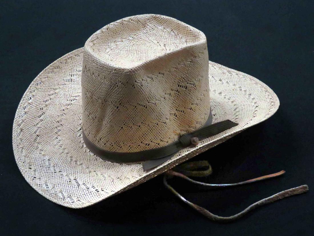 RESISTOL HAND WOVEN FORMOSAN COWBOY HAT. SIZE 6 7/8: RESISTOL HAND WOVEN FORMOSAN COWBOY HAT. SIZE 6 7/8
